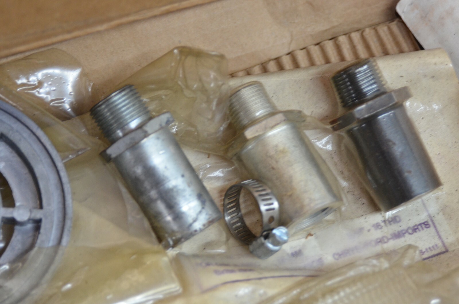 Vtg NAPA Microtest DuoCool Thermostatic Engine Trans Oil Cooler Kit