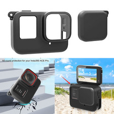 For Insta360 Ace Pro Sports Camera Protective Case Silicone Cover with Lens Cap