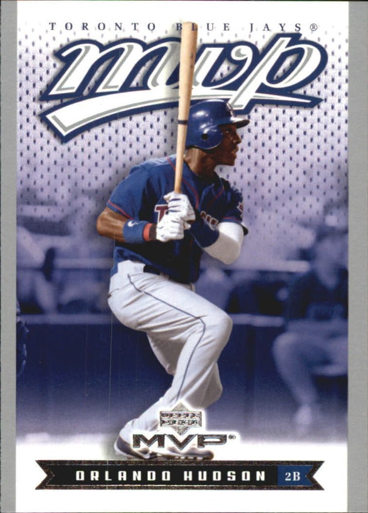 2003 (BLUE JAYS) Upper Deck MVP Silver #216 Orlando Hudson