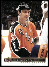Steve Yzerman 2020-21 SP Signature Edition Legends UD Canvas Hockey #C-18 All