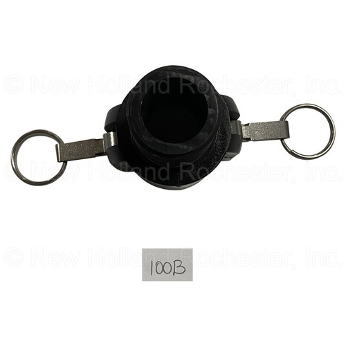 Acoplador hembra Banjo 1" X 1" rosca macho poli leva palanca acoplamiento parte # 100B - Imagen 2 de 2