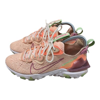 Nike React Vision Womens Shoes Crimson Tint Desert Berry Size 8 US, 5.5 UK, 39EU