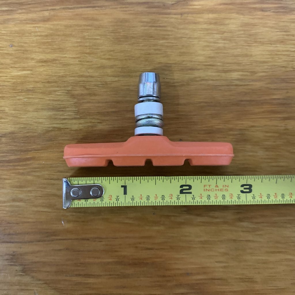 BICYCLE BRAKE PADS FOR SCHWINN OCC CHOPPER, MOUNTAIN BIKES & OTHERS NEW ORANGE eBay