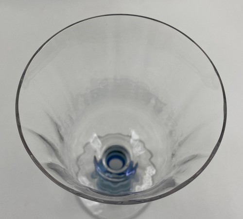 Mikasa French Countryside Blue Stem Water Glass (es) Goblet (s) - Picture 2 of 6