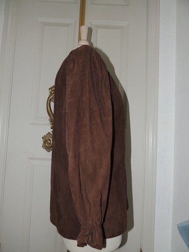 FENDI SUEDE JACKET - RARE VINTAGE 1980'S SIZE 10 - Picture 4 of 7