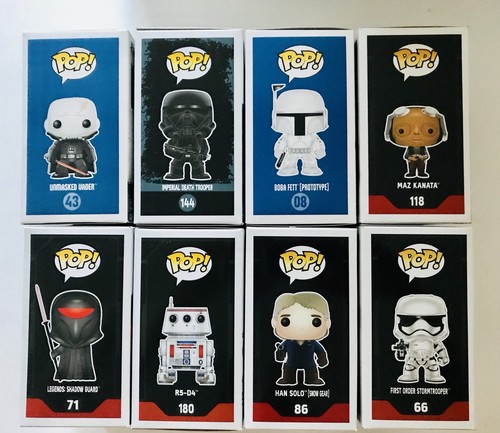Funko Pop Star Wars Walgreens Exclusive Smugglers Bounty Lootcrate Target Lot - Picture 4 of 6