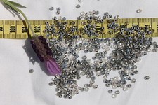 8/0 Heavy Metal Mixed Czech Glass Seed Beads Crafts Jewelry Making /1oz
