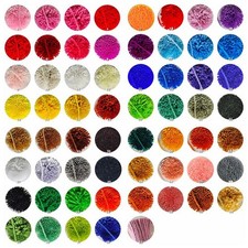 1-61 Colors Latch Hook Kit Colorful Yarn Bundles Cut Rug Yarn DIY Latch Hook ...