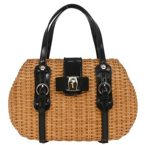 Ferragamo Wicker Bag | eBay