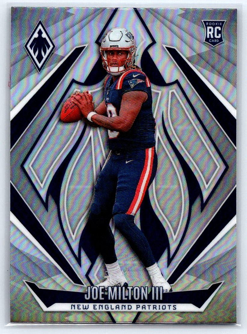 2024 Panini Phoenix Rookies Joe Milton III #205 (RC) Silver Prizm