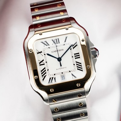 Cartier Santos Large W2SA0006 Stahl/Gold - Full Set