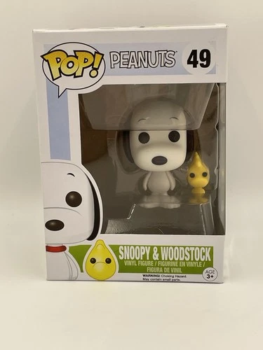 Funko Peanuts Snoopy & Woodstock Pop! Vinyl Figure #49 Animation NIB