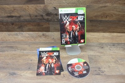 WWE 2K16 (Microsoft Xbox 360, 2015) CIB w/ Manual Video Game