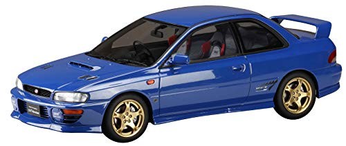 Hobby JAPAN 1/18 Subaru Impreza WRX type R STi версии 1997 (GC8) синий HJ1812DBL