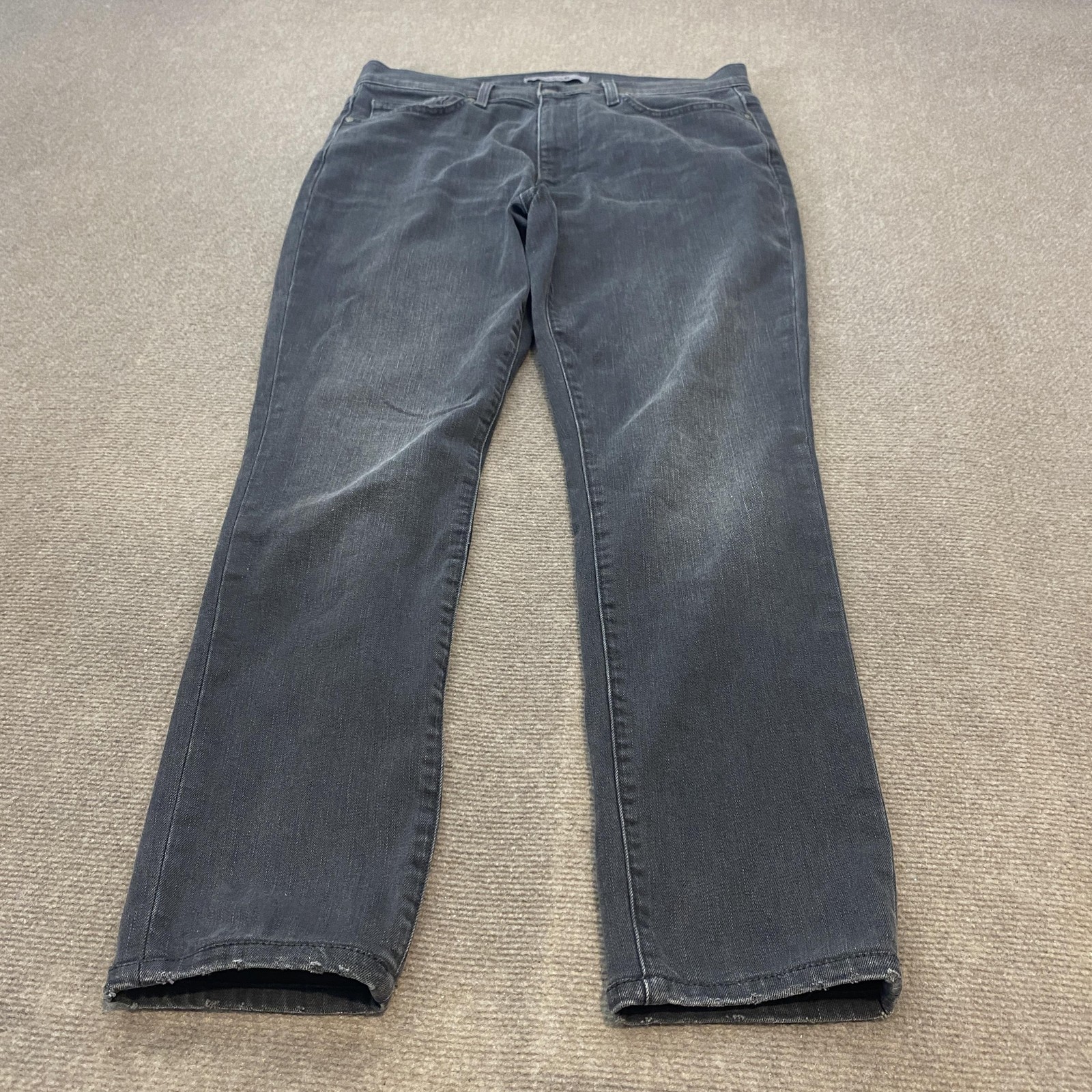Joes Jeans Mens 34 Gray Straight Leg Stretch Denim Pants Archibald Casual Modern