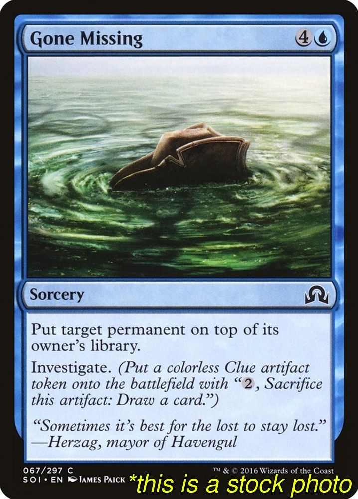 Magic Gone Missing Shadows over Innistrad 67 Lightly Played