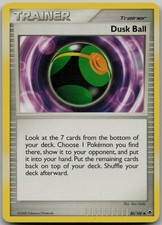 Dusk Ball 80/100 Uncommon Majestic Dawn LP Pokemon Card