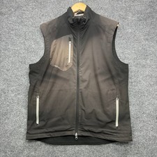 Zero Restriction Vest Mens L Black Full Zip V...