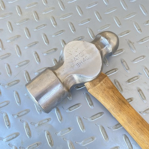 Matco Tools BH-40, 40 Oz Ball Peen Hammer With 13-1/2” Hickory Handle - Picture 11 of 12