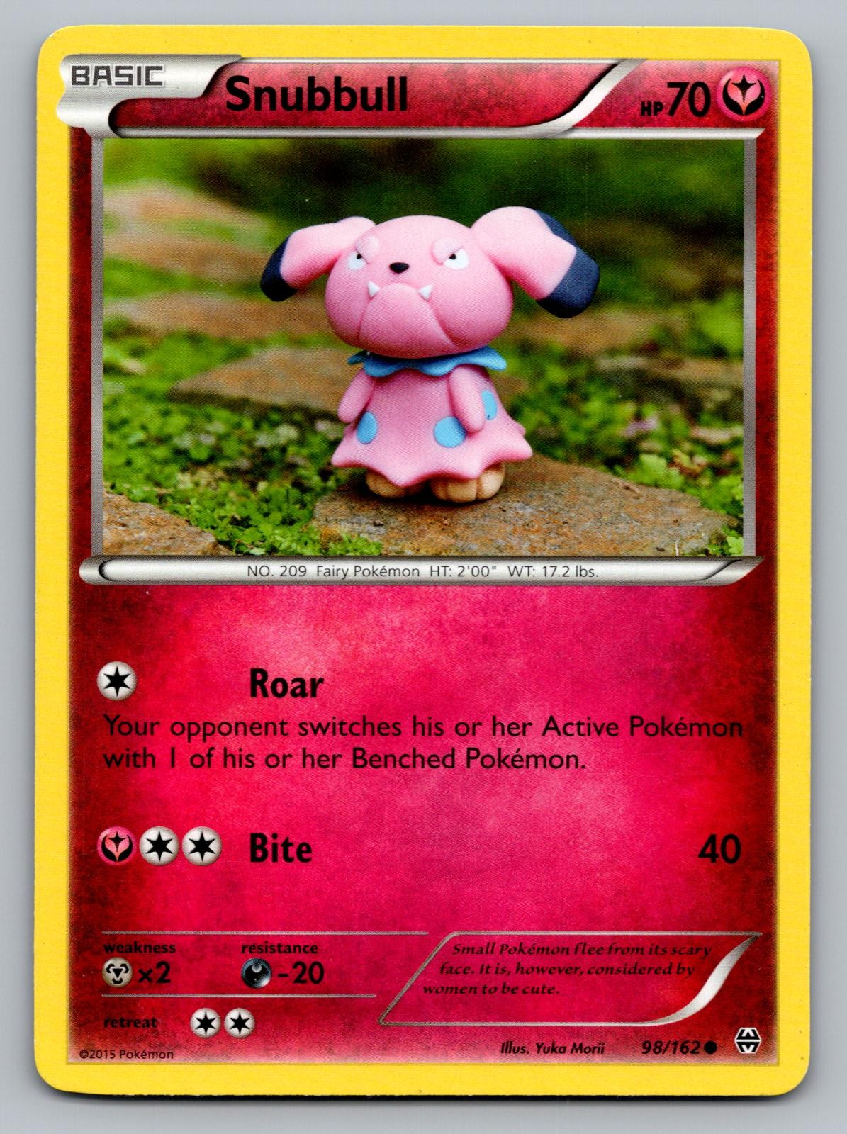 Snubbull 98/162 Common BREAKthrough Pokemon Near Mint