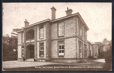 Ansichtskarte Bournemouth, Main entrance of the Royal National Sanatorium 