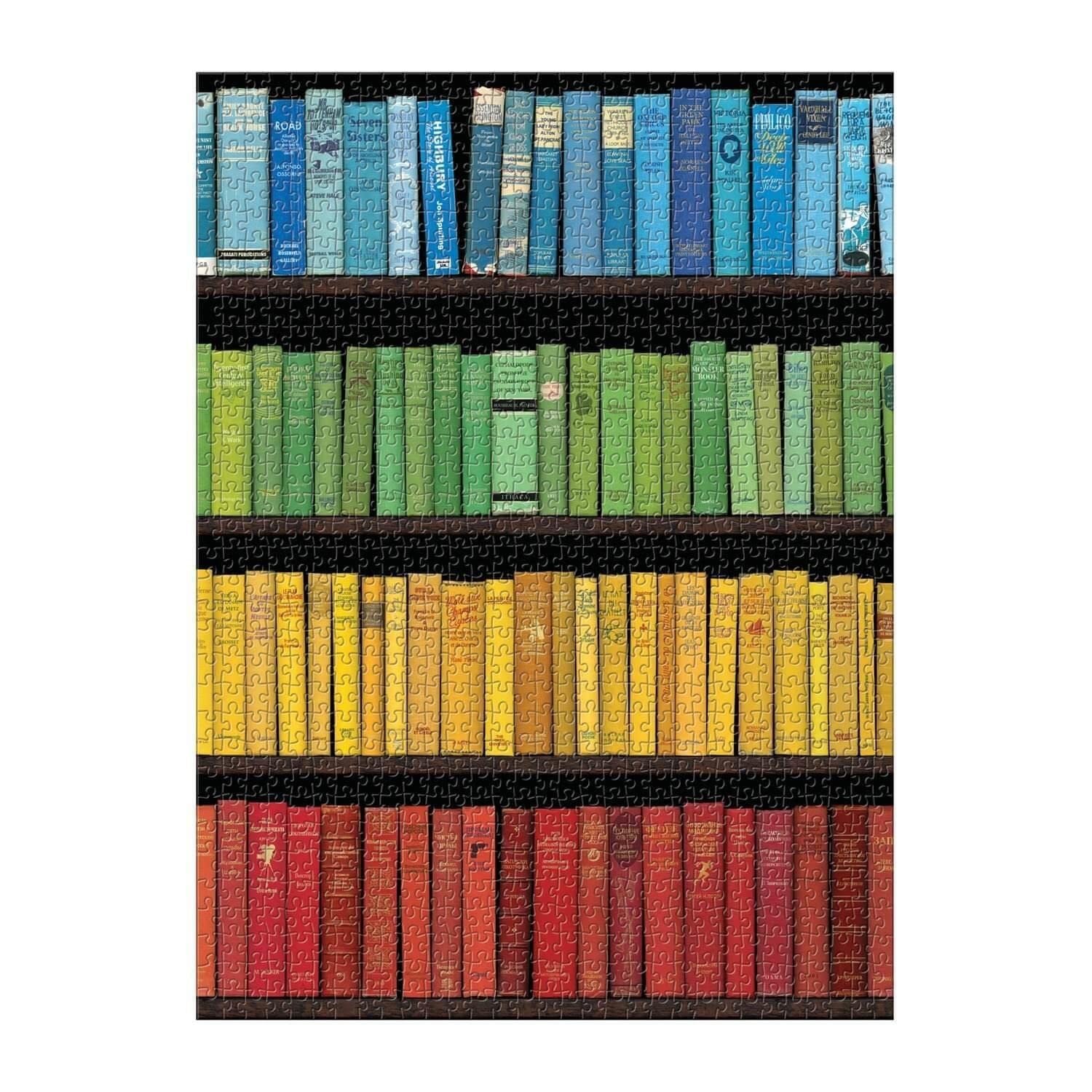 I'd Rather Be Reading 1000 Piece Puzzle in Square Box by Galison (Jigsaw) - Image 3