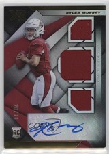 2019 Panini XR Rookie Triple Swatch Auto 20/30 Kyler Murray #201 Auto v9t