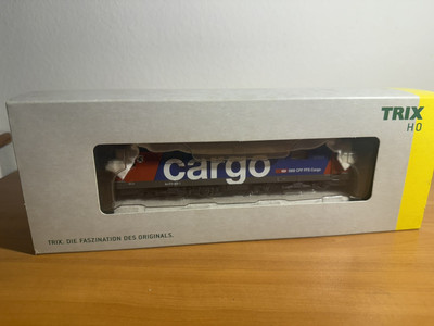 TRIX HO TRAIN 22775 SWISS RE 610 EPOCHE VI SBB CARGO | eBay