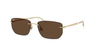 Ray Ban Sunglasses RB3768  001/71  ARISTA GOLD/DARK BROWN LENS 56MM