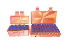 50ct 3ml  10ct 10ml Peptide/insulin Storage Box Bundle - Pink / Gold
