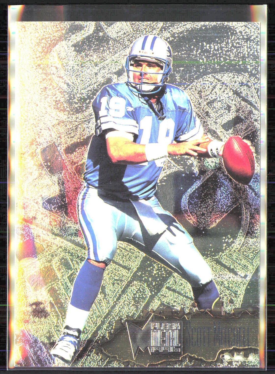 1996 Fleer Metal #38 Scott Mitchell