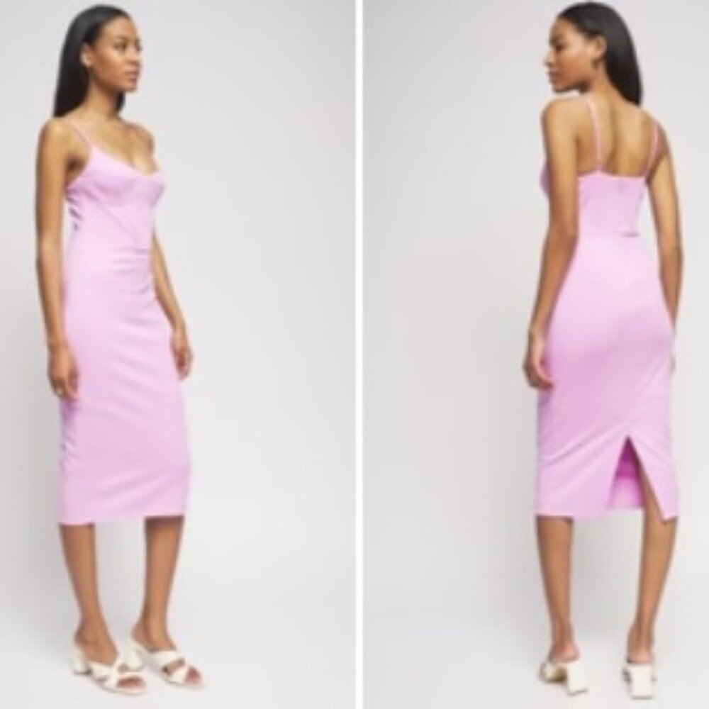 NEW Bailey 44 Fayette Dress Orchid Bodycon Bustier Sexy XL | eBay