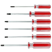 Bivethoi 6 Pcs Magnetic Torx Screwdriver Set T10 T15 T20 T25 T27 T30 Red Bivethoi 6 Pcs Magnetic Torx Screwdriver Set T10 T15 T20 T25 T27 T30 Red