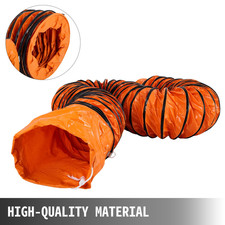 VEVOR 32ft Duct Hosing PVC Flexible Ducting Hose for 12inch Utility Blower Venti