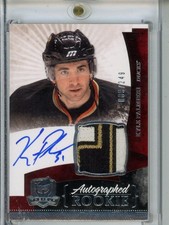 2010-11 The Cup #158 Kyle Palmieri JSY AU RC 089/249