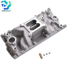 Dual Plane Intake Manifold For Chevy Small Block V8 5.7l350 5.0l305 Engine 96-