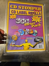 CD Stomper Pro CD Label Refills Mega Pack 300 Matte Labels
