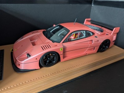 Tecnomodel Ferrari F40 Pink Metalic Neu mit Fehler OVP 1:18 Ansehen!!!