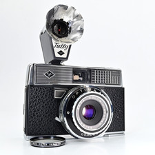 Agfa Optima 500 35mm Film Viewfinder Camera Apotar 45mm f2.8 Lens Compur Shutter