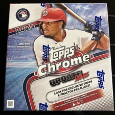 2025 Topps Chrome Update Series Mega Sealed Box New Fast Free Shipping Delivery