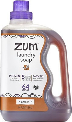 Indigo Wild Zum Clean Laundry Soap - Plant-Based Liquid Laundry Soap - Contains
