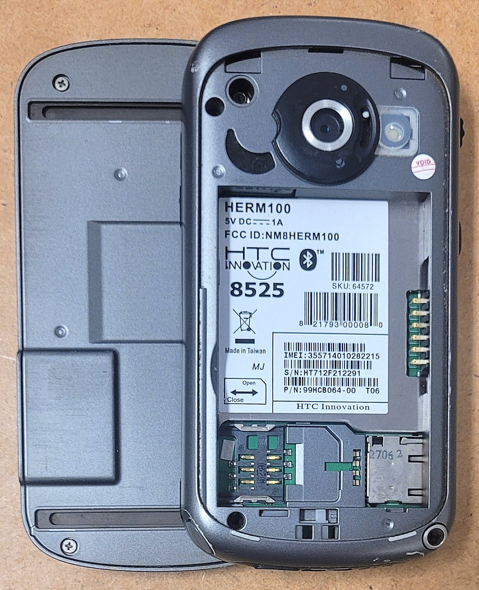 HTC TyTN 8525 / Hermes HERM100 - Gray ( Cingular ) Very Rare