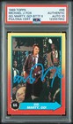 1989 Topps B2TF II MICHAEL J FOX Signed Autographed Card #66