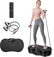 Vibration Plate Exercise Machine - 300 lbs Weight Capacity, 120 Speed Levels