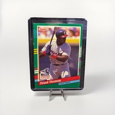 1991 Donruss - Frank Thomas #477 No White Stripes on Right Border, Leaf, INC.