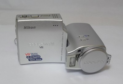 Nikon COOLPIX S10 6.0MP Digital Camera - Silver for sale online | eBay