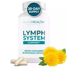 PureHealth Research Lymph System - Lymphatic Support Supplement,-Reduce Swelling