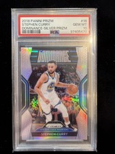2018 Prizm Silver Stephen Curry PSA 10 #18 Dominance Golden State Warriors