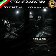 KIT LED INTERNI PER  ALFA 159 SW PLAFONIERA ANTERIORE + POSTERIORE + BAGAGLIAIO