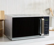 Morphy Richards 20L 800W Digital Microwave With Mirror Door Silver Brand New